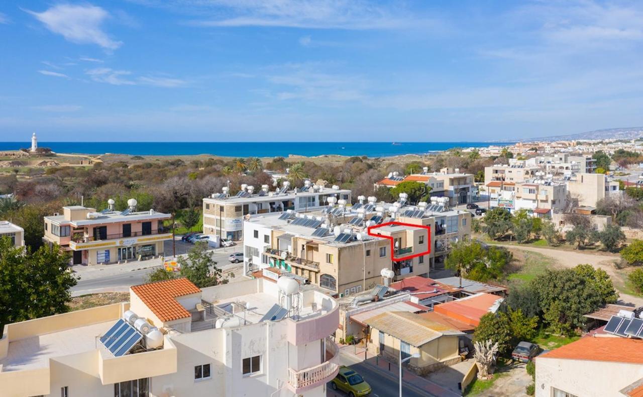 Lovely Ap In The Center Of Kato Paphos Exterior foto