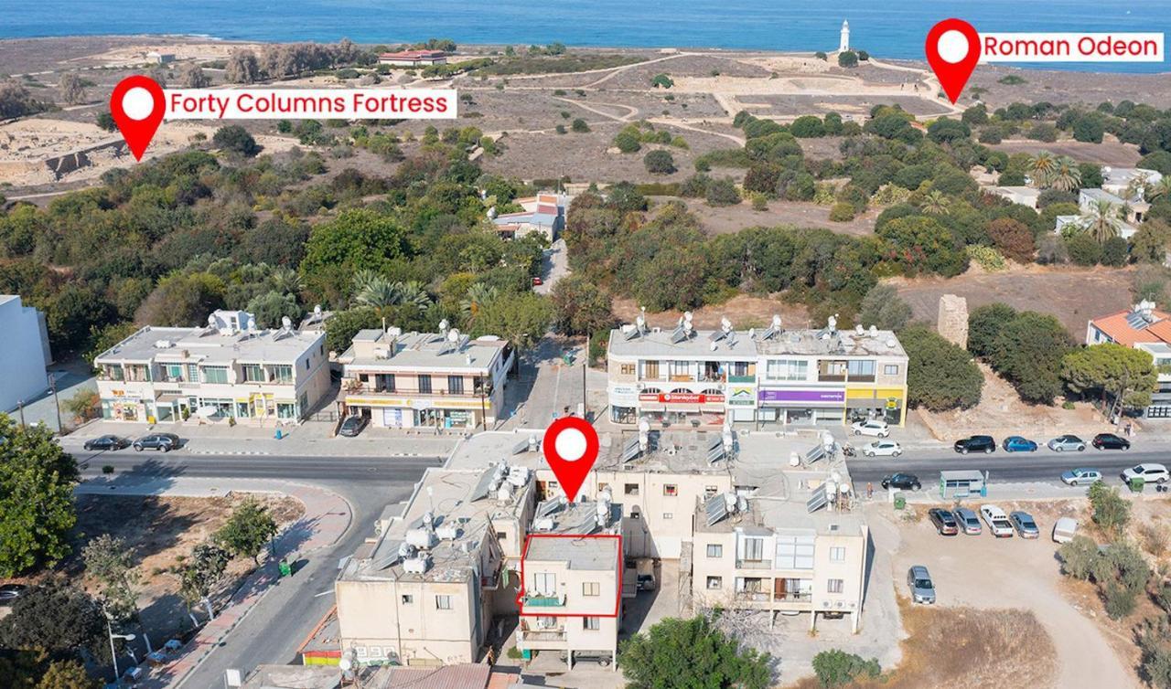 Lovely Ap In The Center Of Kato Paphos Exterior foto